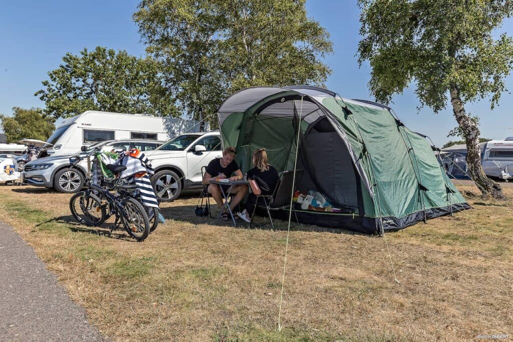 Tältplats i Helsingborg på campingen Råå Vallar - Helsingborg