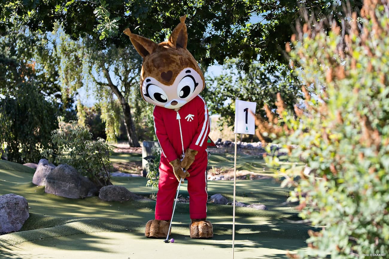 Råå Vallar Yessi minigolf äventyrsgolf