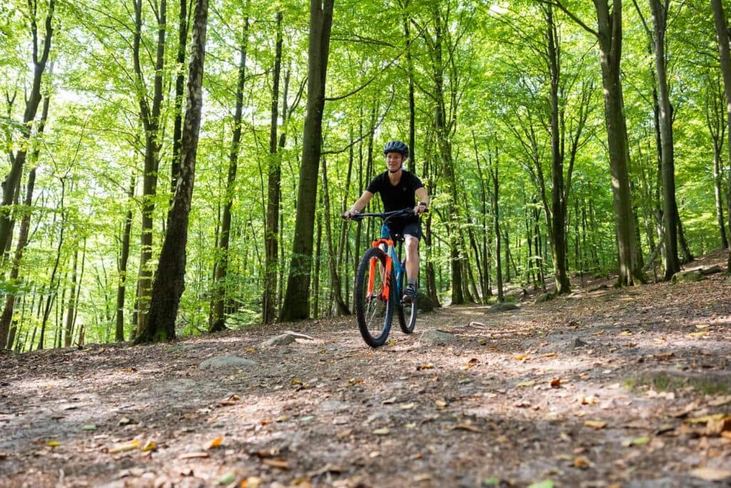 Camping nära Cykelleden Skåne vid Söderåsen