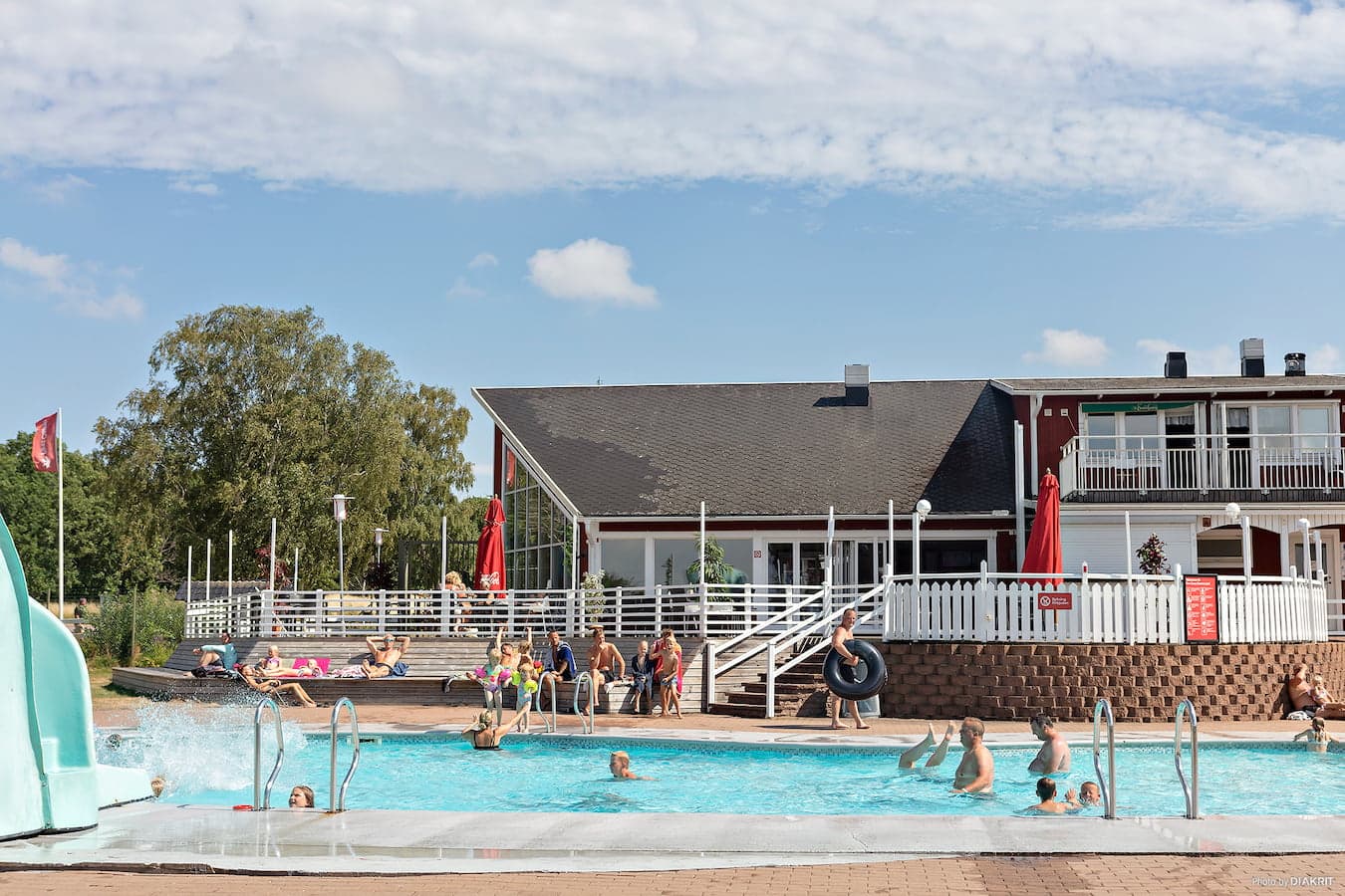 Ekerum - Öland Pool, camping på Öland