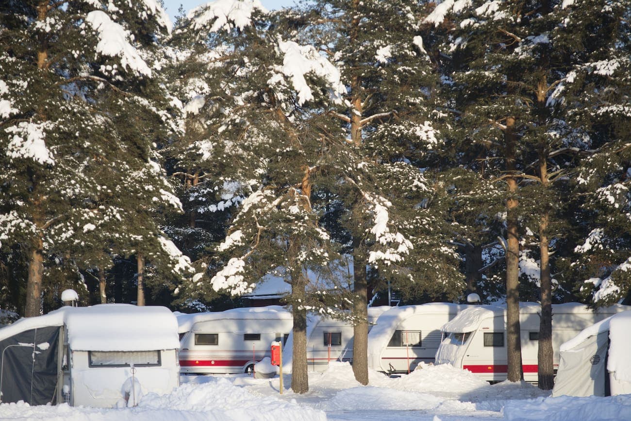 Moraparken - Dalarna vinter