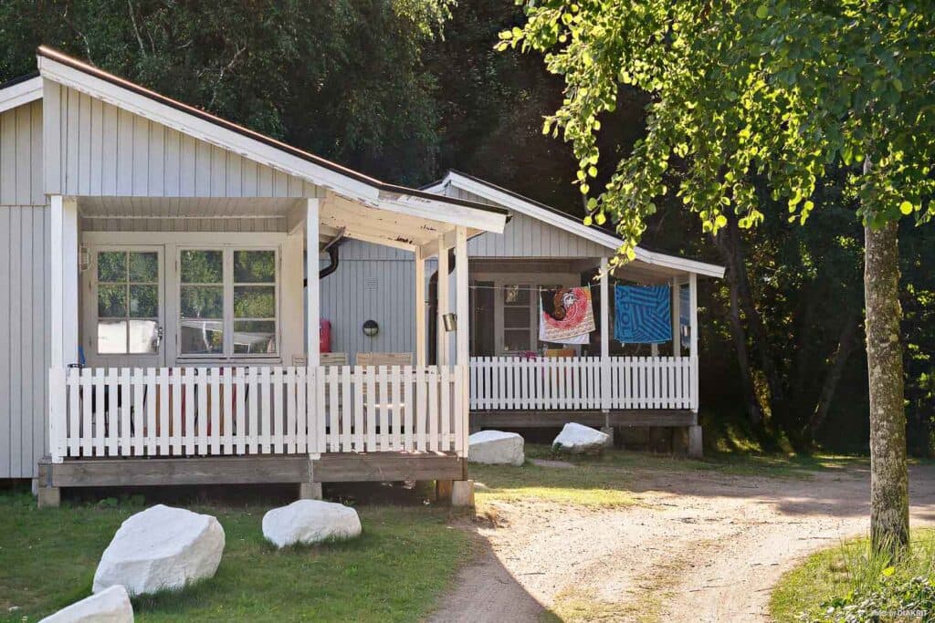 Camping nära Kattegattleden i Halmstad