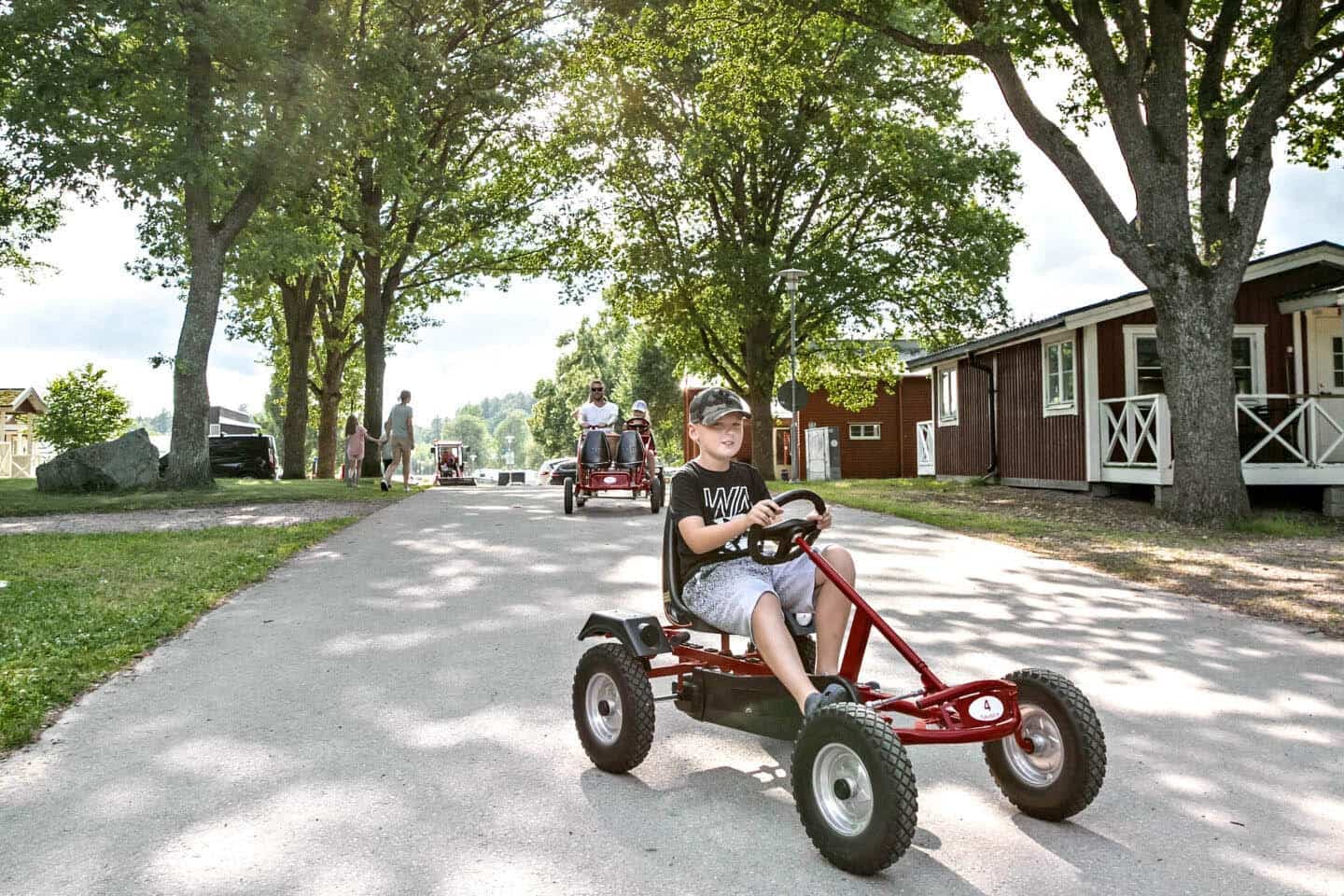 Klassresa i mälaren, hyr trampbil