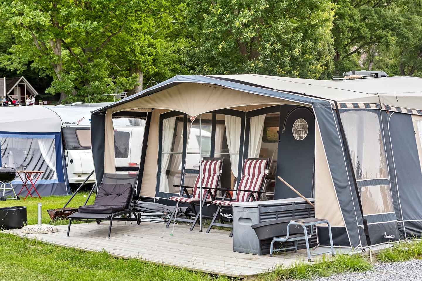 Säsongsplats på campingen i Nynäshamn, First Camp Nickstabadet - Nynäshamn