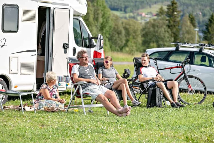 Sommaridyll på camping i Östersund med närhet till stad och natur