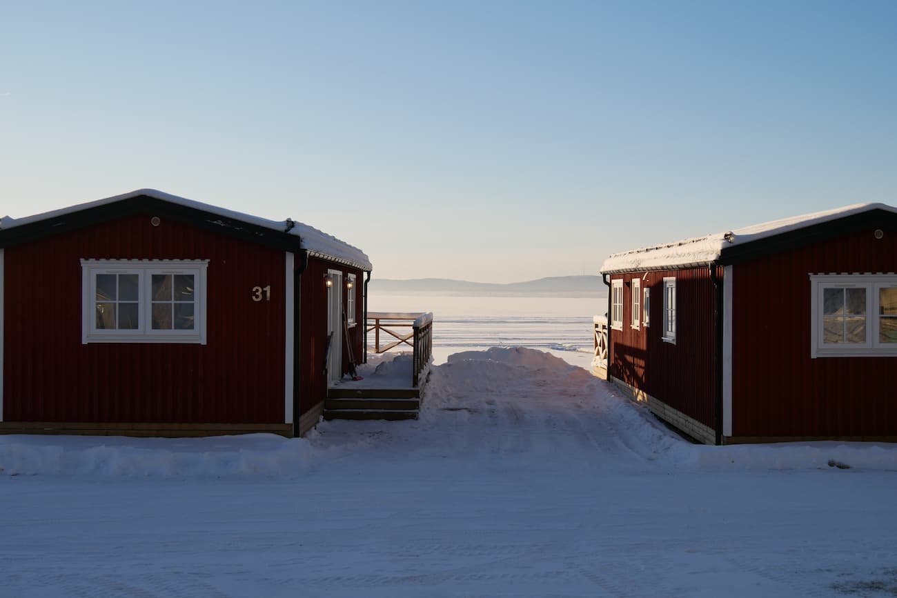 Boende Vasaloppet, Orsa - Dalarna vinter