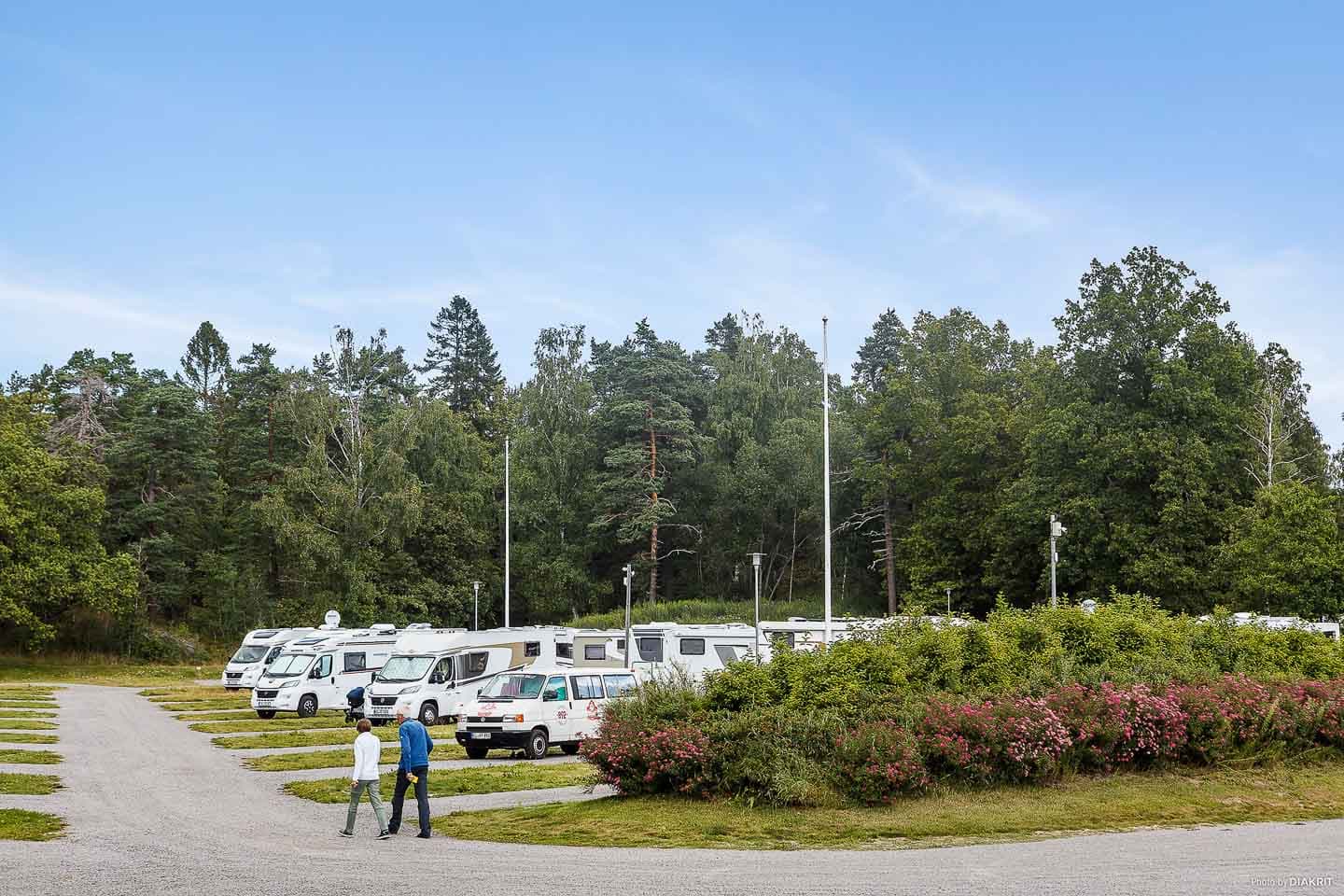 Camping för husbil på First Camp City - Stockholm