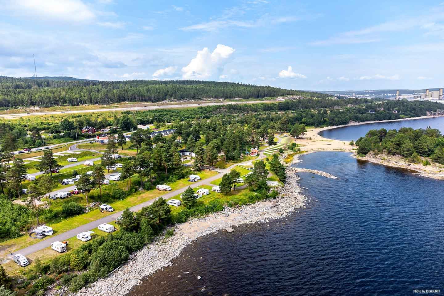 Fläsian - Sundsvall, camping i norrland