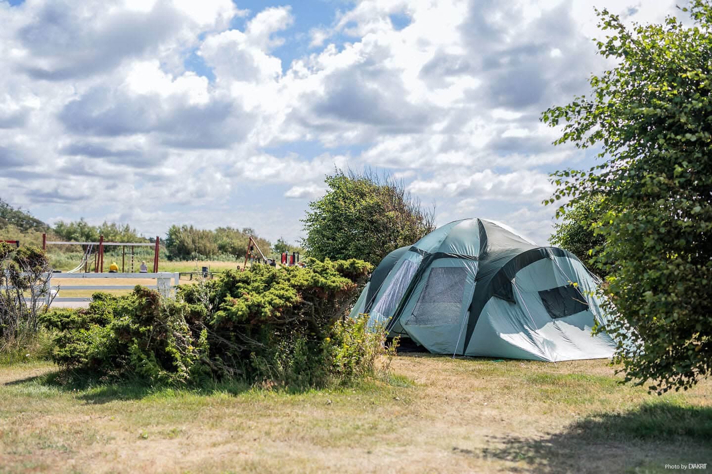 Tältplats i Varberg nära havet på First Camp Björkäng - Varberg