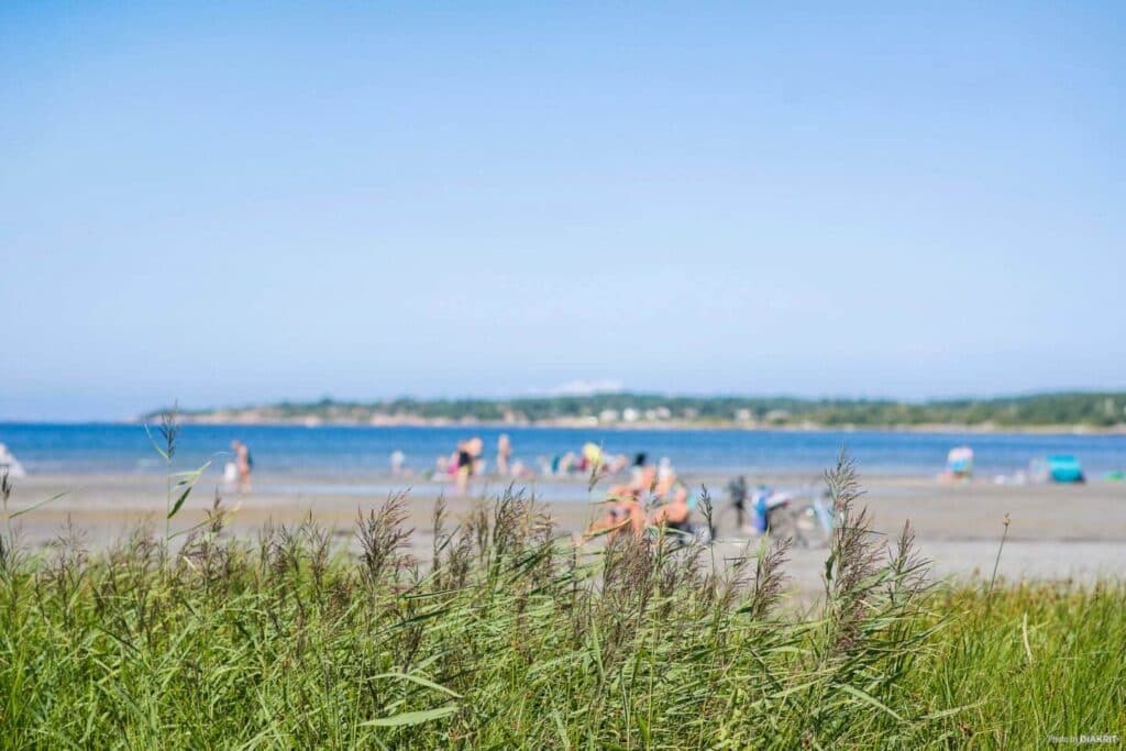 Kärradal strand, camping i Varberg