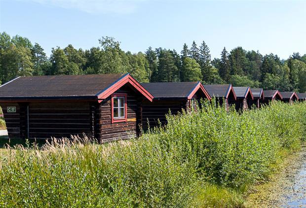 Campingstugor Enåbadet nära Dalhalla