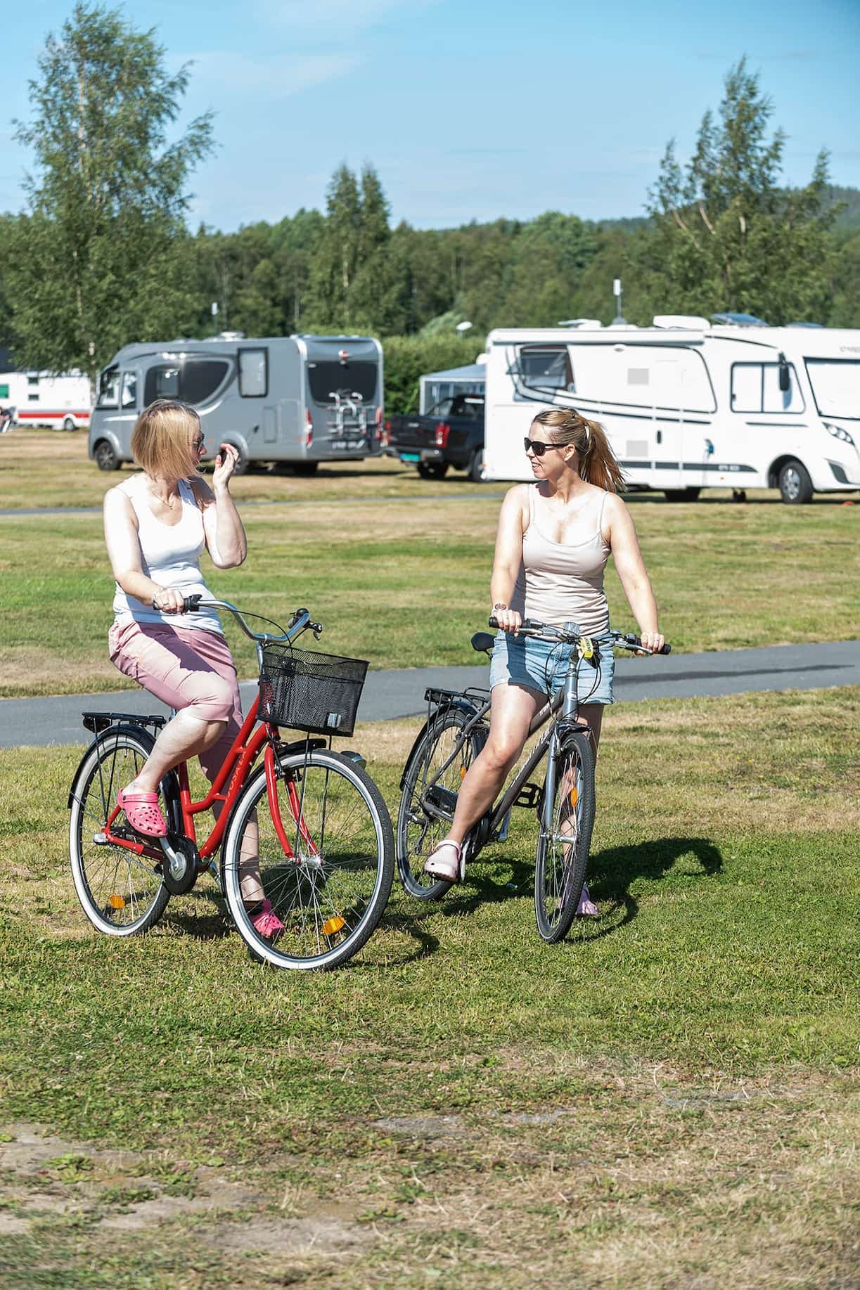 Camping i Boden