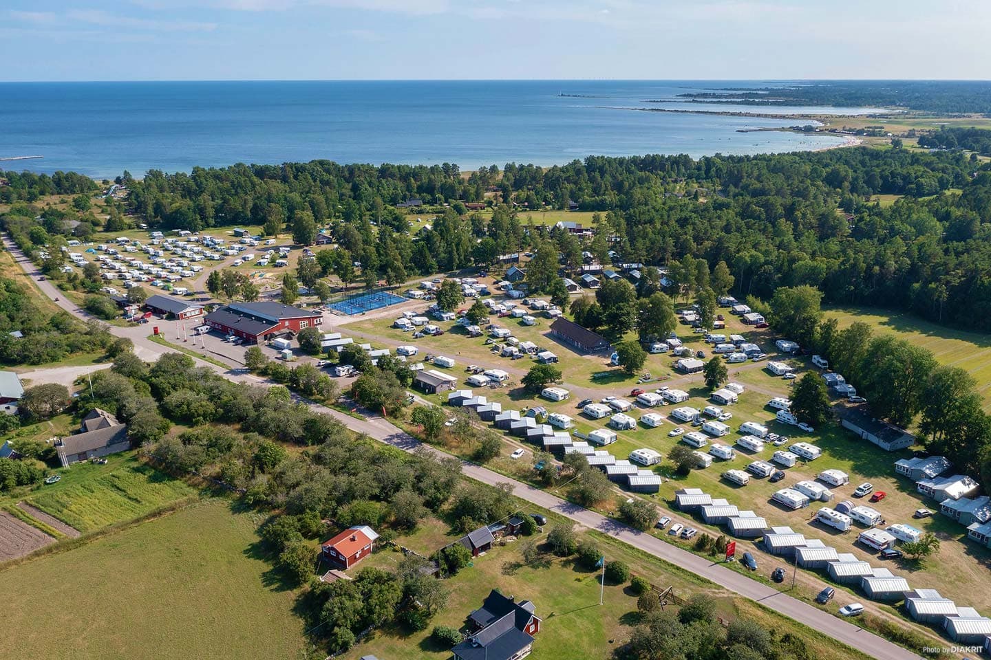 Löttorp - Öland, camping på Öland