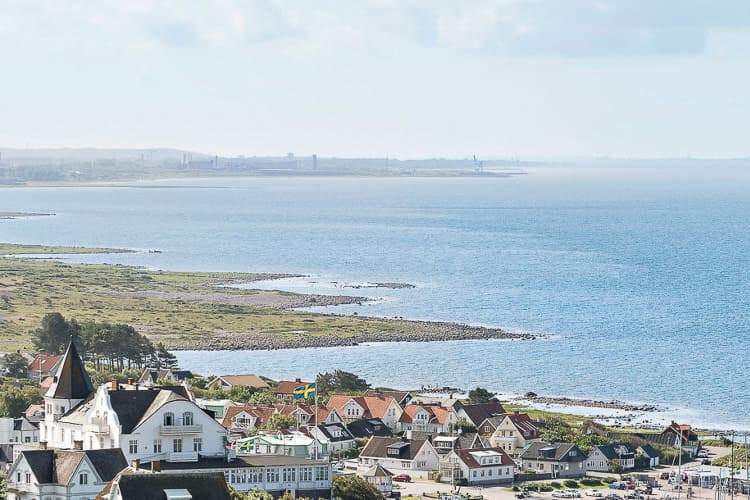 Skånes bästa campingar. Utsikt i Mölle - Höganäs