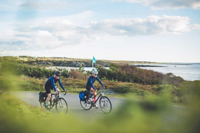 Skånes bästa campingar. Cykla i Mölle - Höganäs