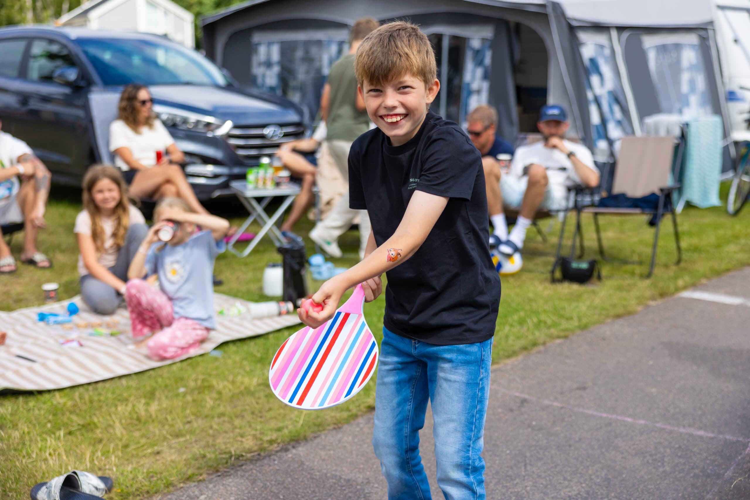 Säsongsplats på campingen Råå Vallar - Helsingborg