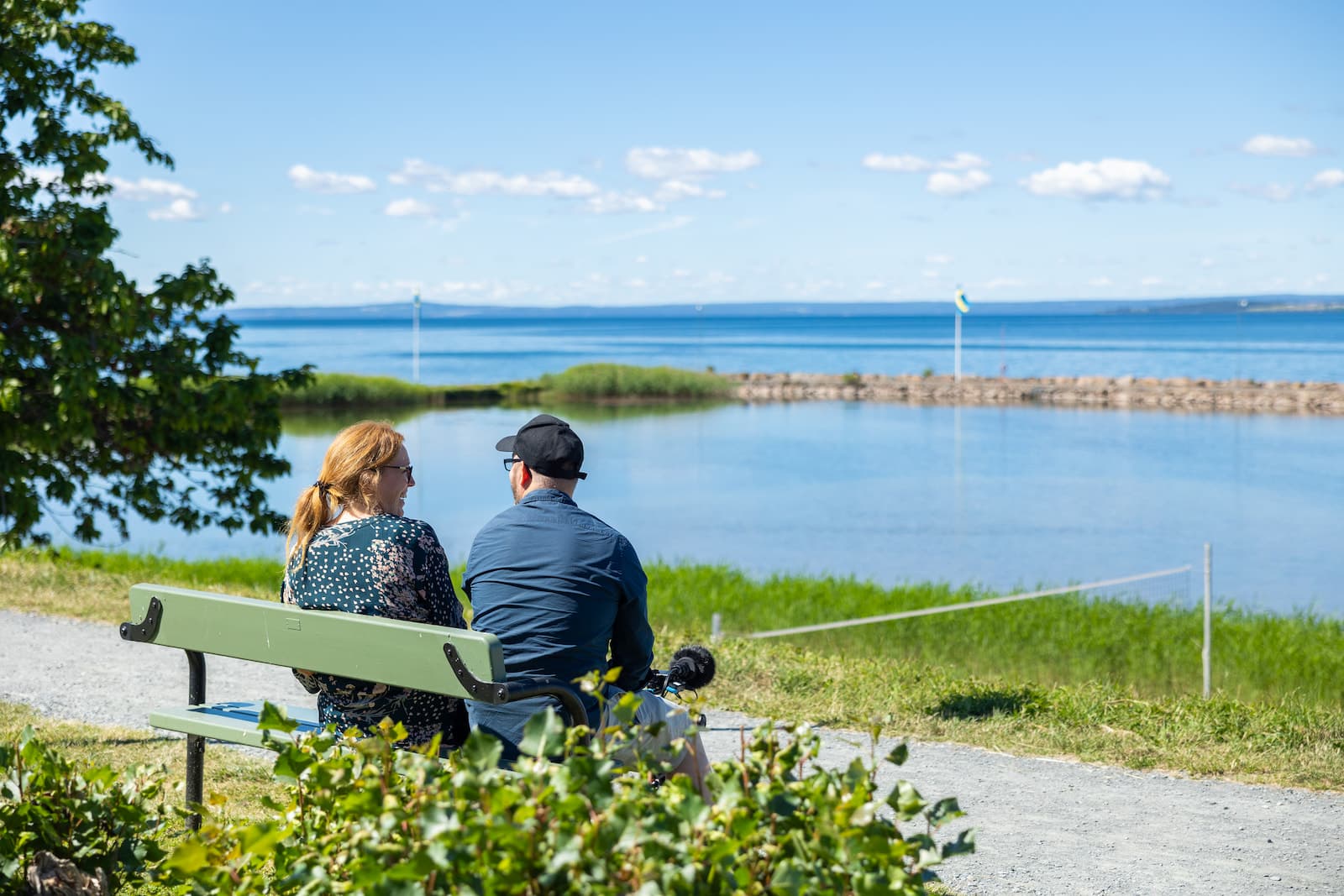 First Camp Gränna - Vättern är en sjönära camping i Småland med vacker utsikt