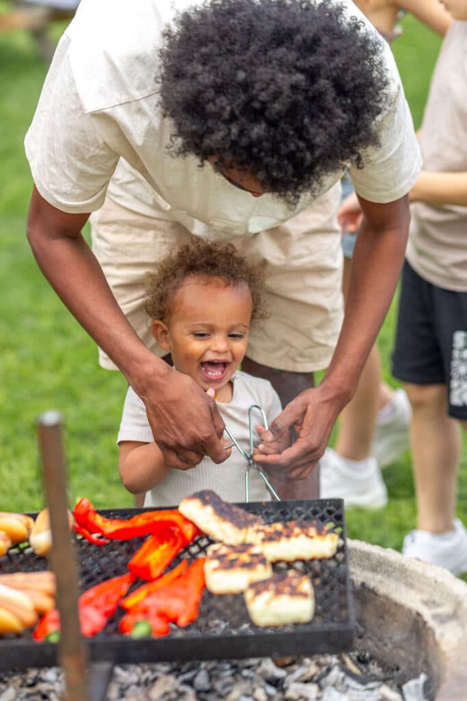 Orsa grillning barn