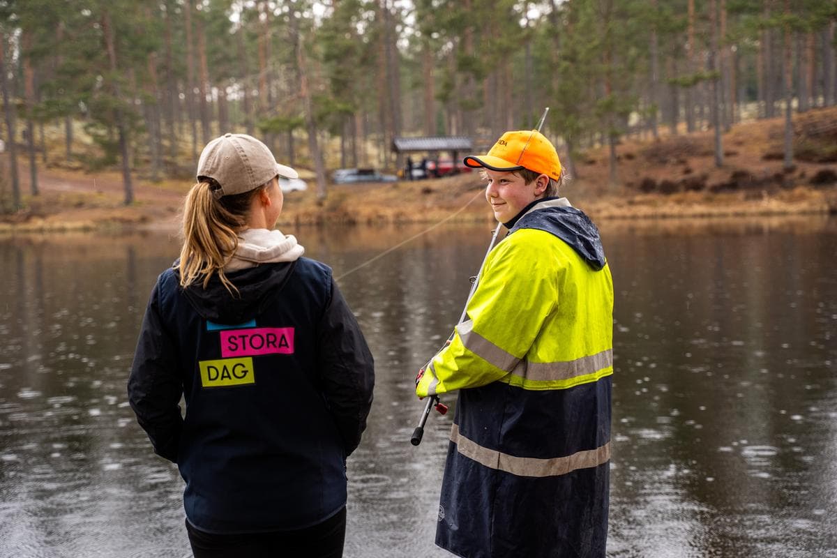Min Stoira dag - fiskeläger Hökensås