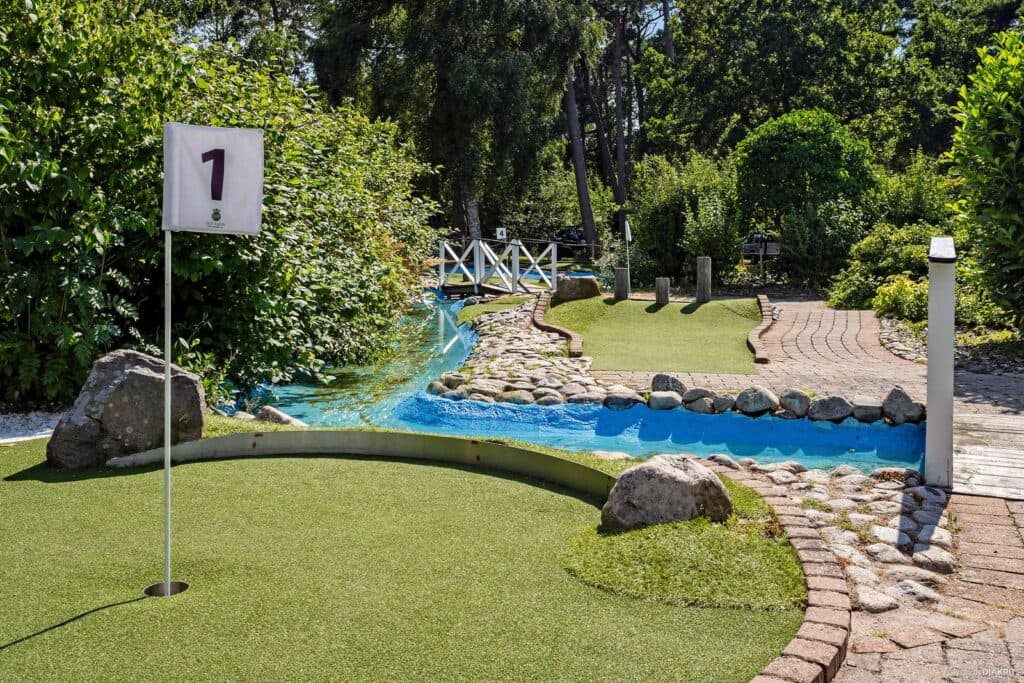 Minigolf på First Camp Torekov - Båstad