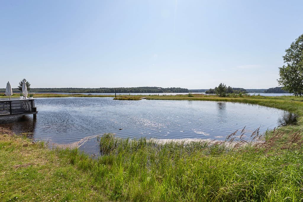 Strandnära camping på First Camp Arcus - Luleå