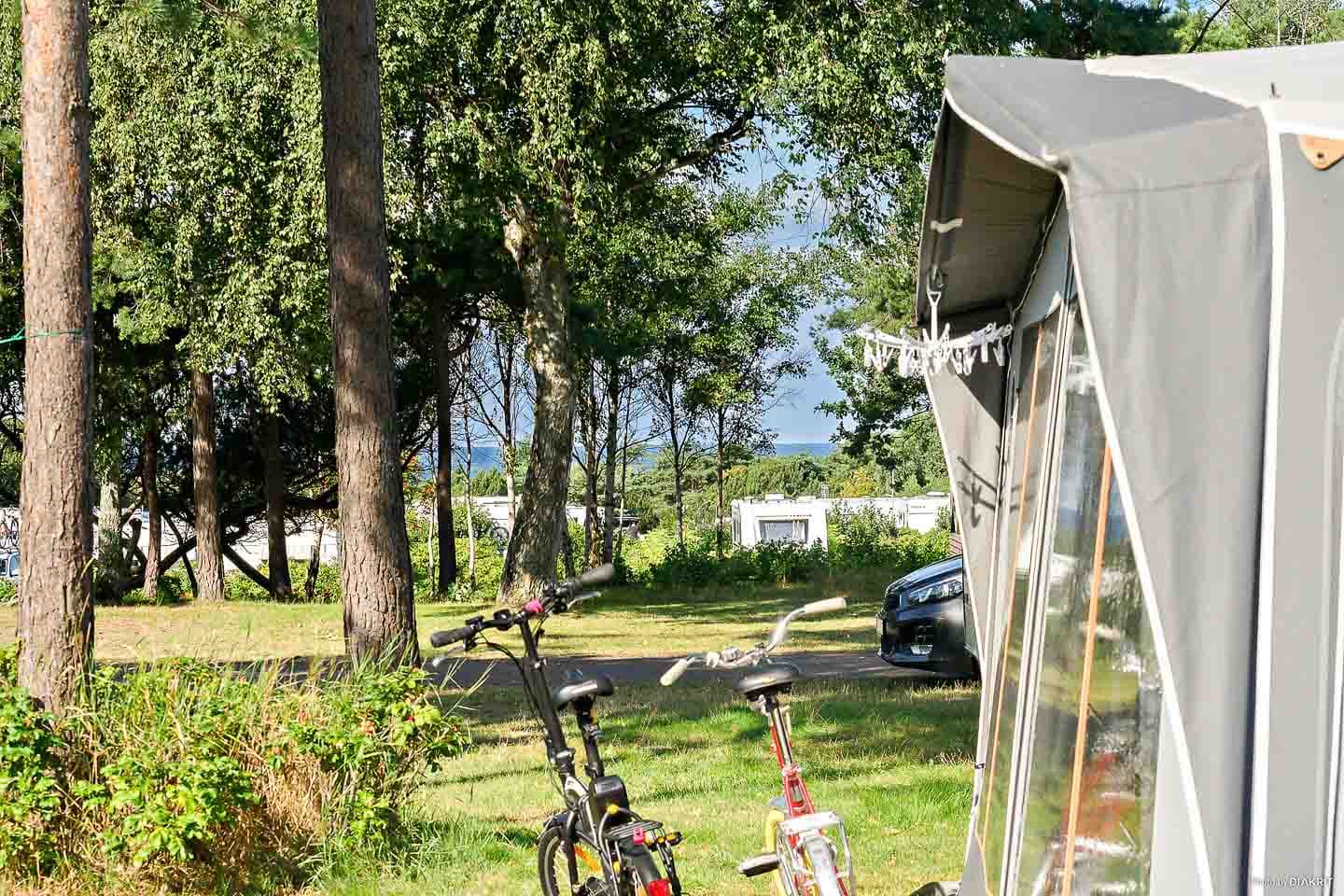 Säsongsplats på First Camp Tylösand i Halmstad.