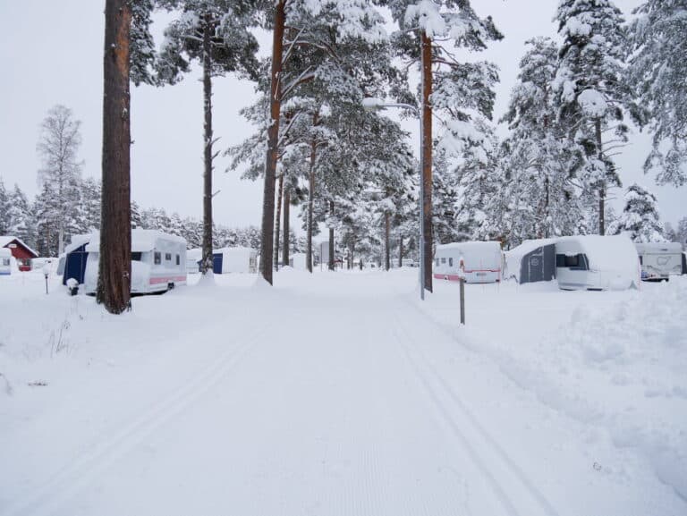 Moraparken - Dalarna, camping i Dalarna Vasaloppet vinter