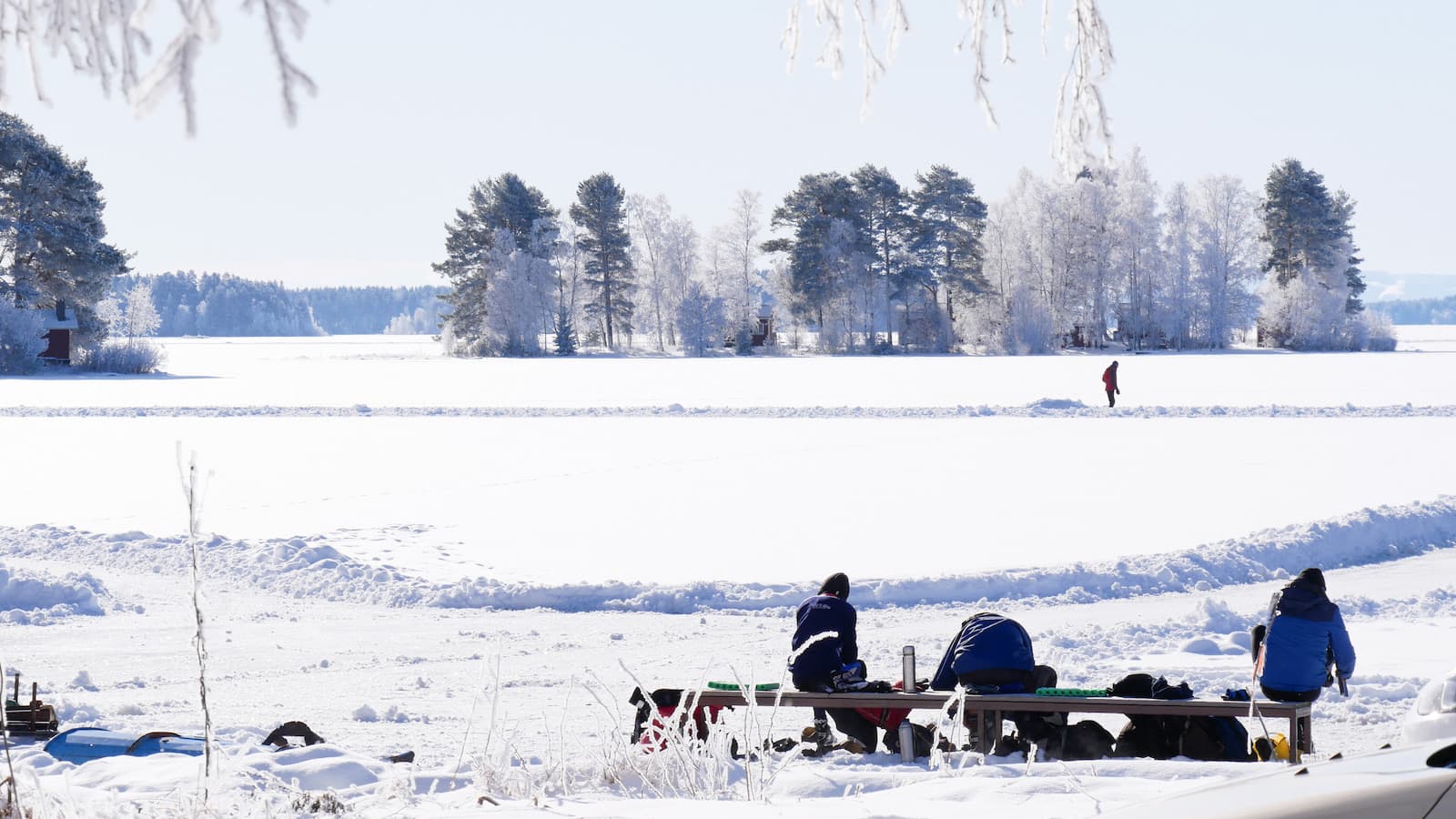 Vinter i Dalarna på First Camp Orsa - Dalarna Camping