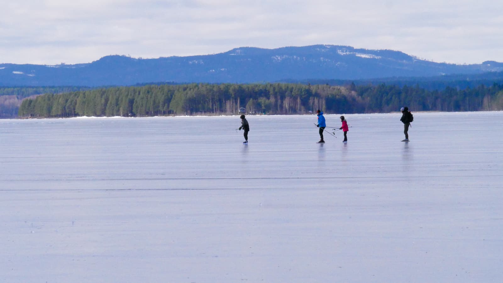 Vinter i Dalarna på First Camp Orsa - Dalarna Camping