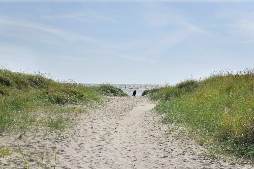 Säsongsplats på campingen i Varberg på First Camp Björkäng - Varberg
