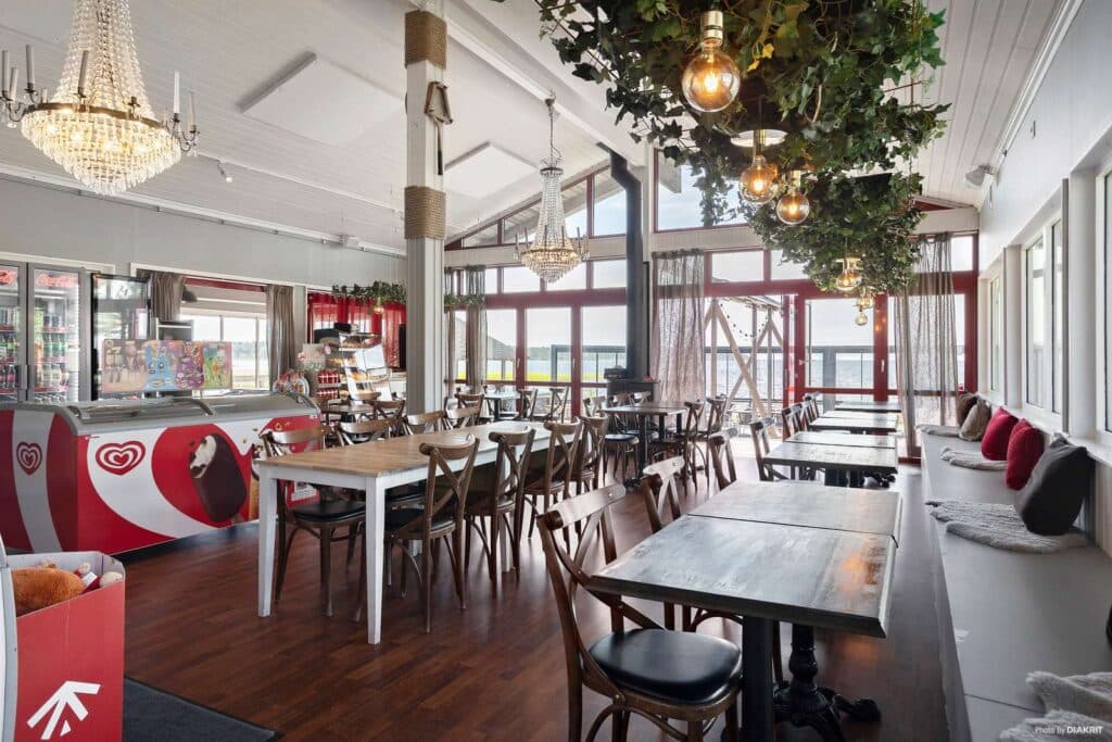 Restaurang på campingen Mörudden - Hammarö
