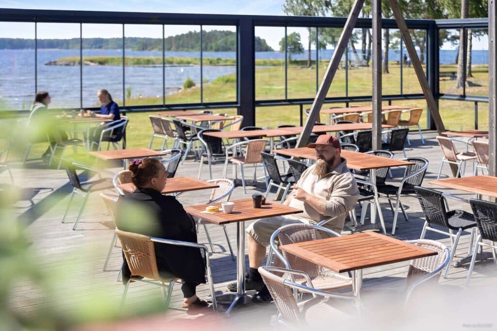 Restaurang på campingen Mörudden - Hammarö