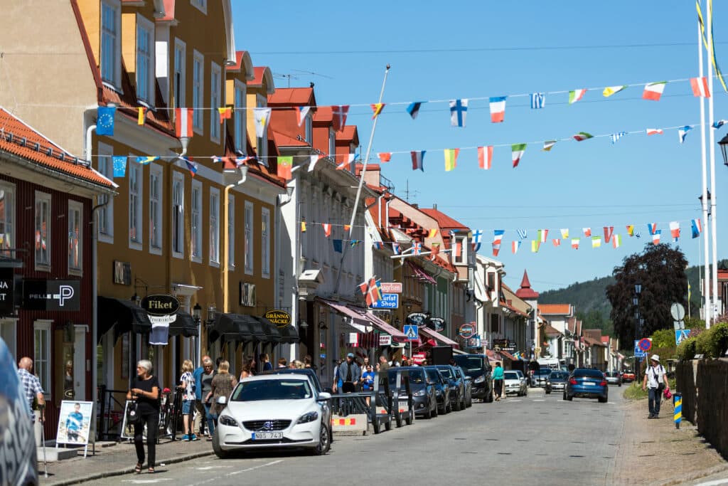Polkagrisens hemstad Gränna - Vättern