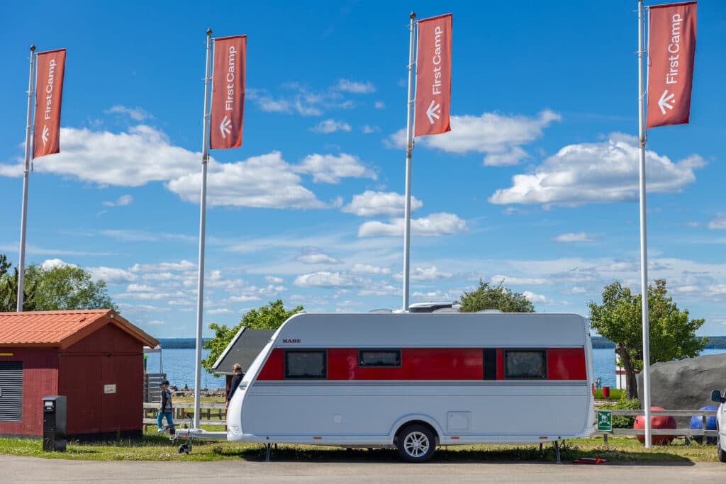 Husvagn och camping på Gränna - Vättern