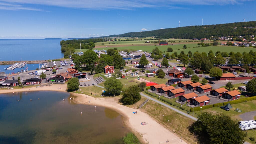 Campingområde på First Camp Gränna - Vättern