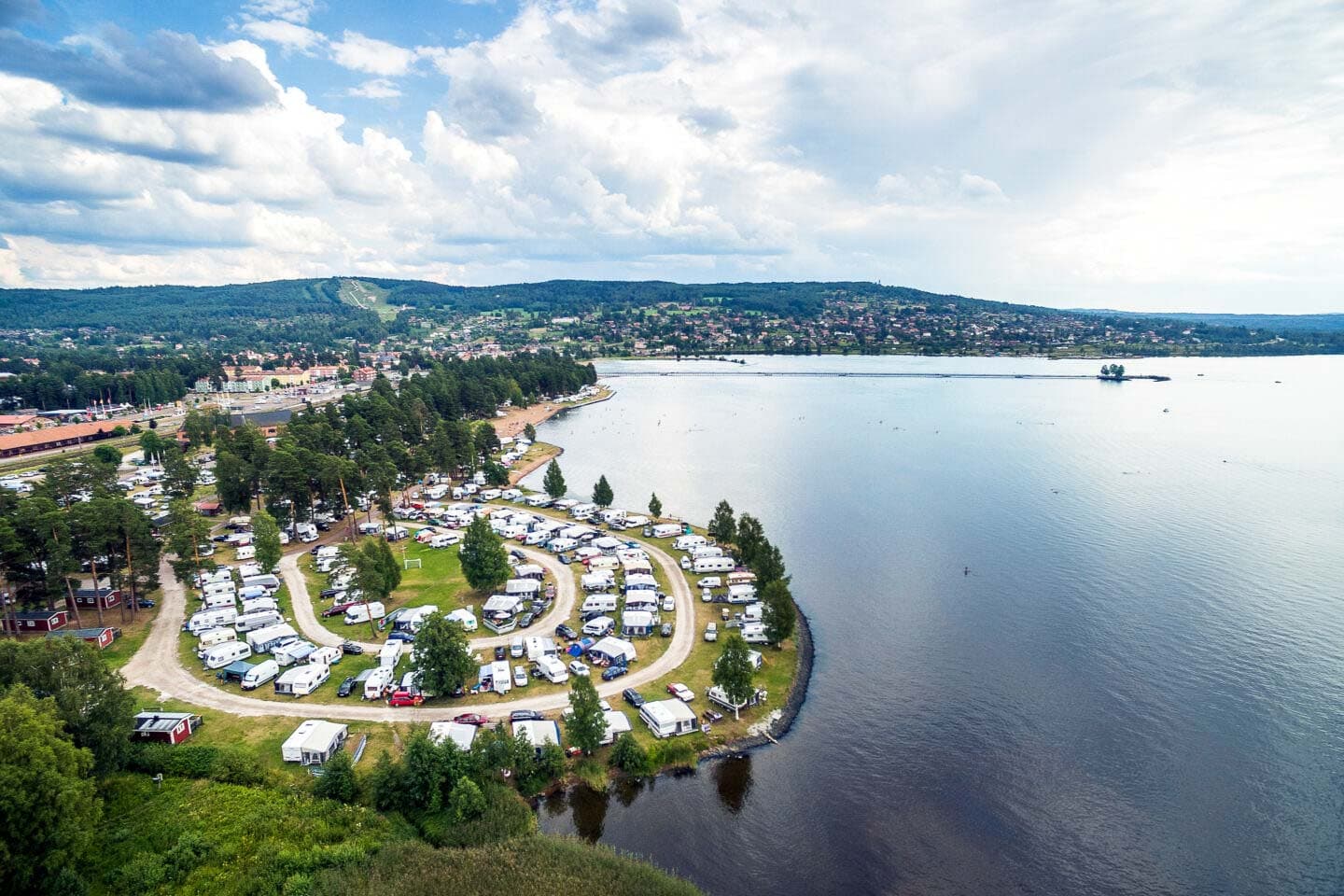 Dalarnas bästa campingar - Siljansbadet Rättsvik
