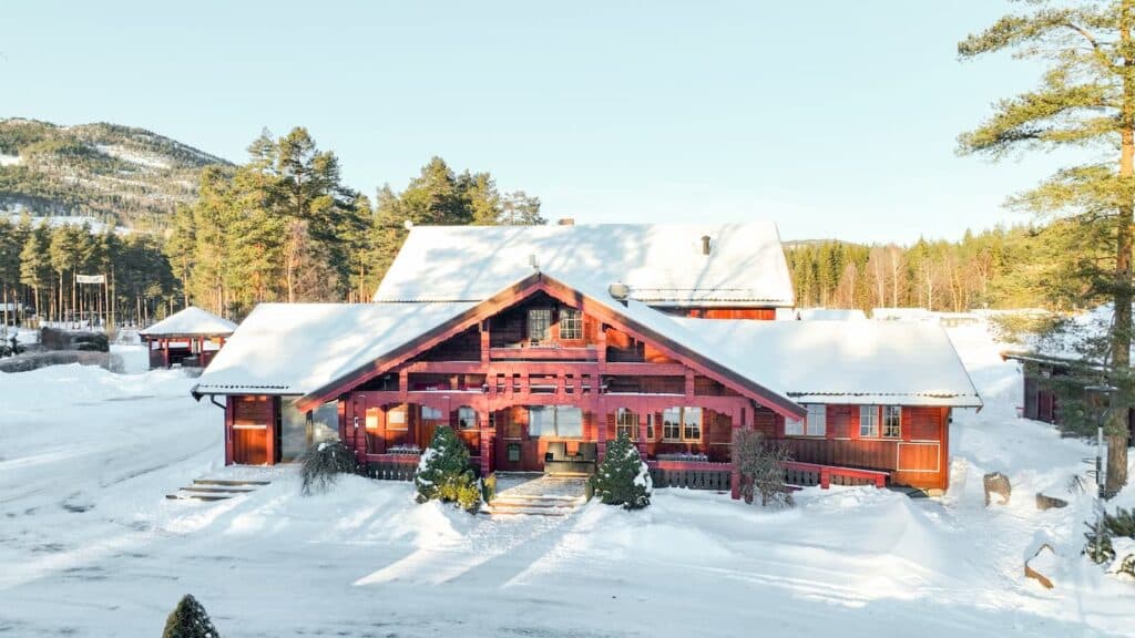 Bö Telemark reception vinter