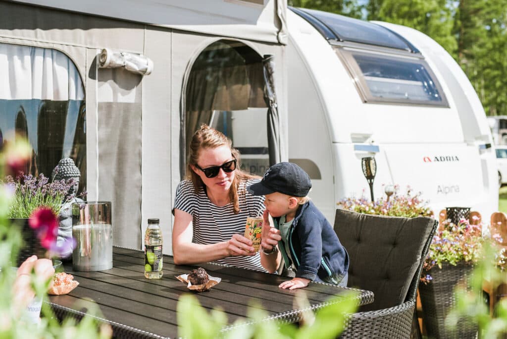 Säsongsplats på campingen Duse Udde - Säffle