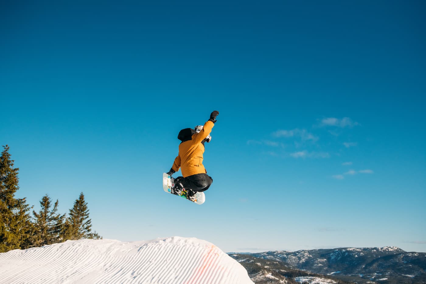 Liten snowboarder, Lifjell Bø - Telemark