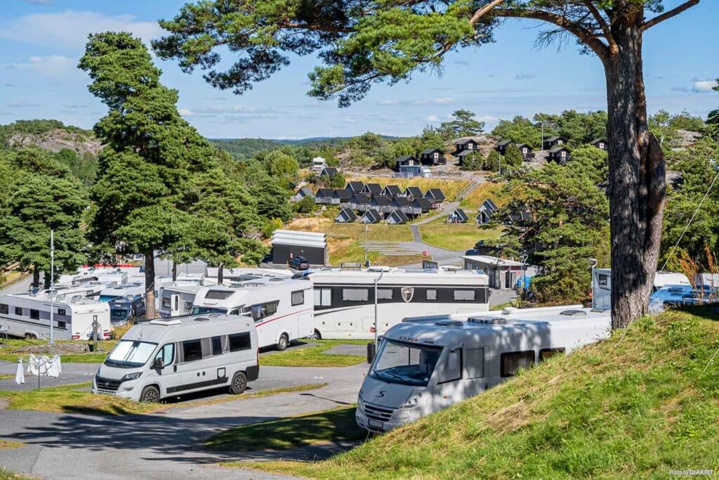 Husbilstomt på First Camp City - Strömstad