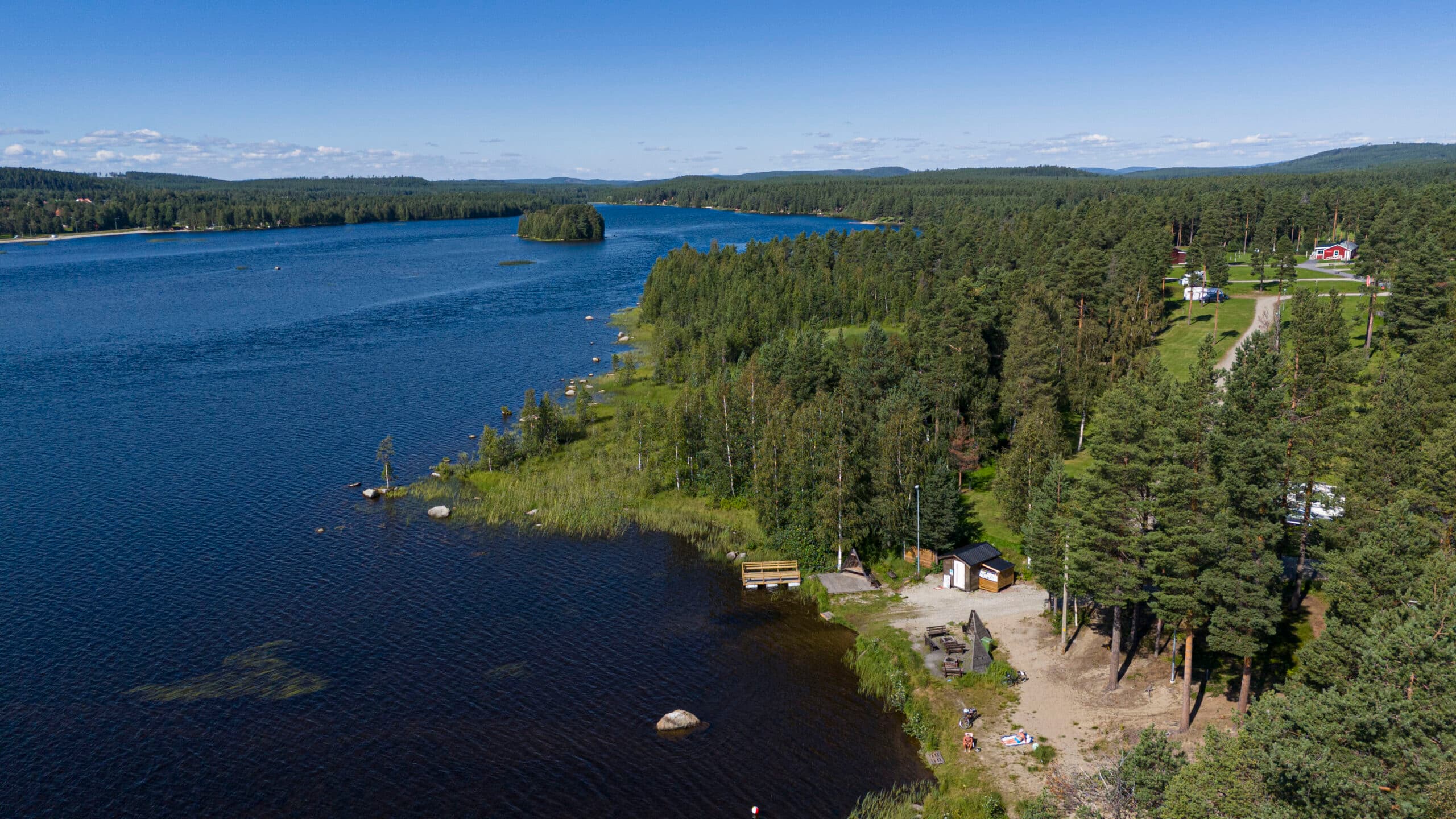 Ansia - Lycksele drönarbild