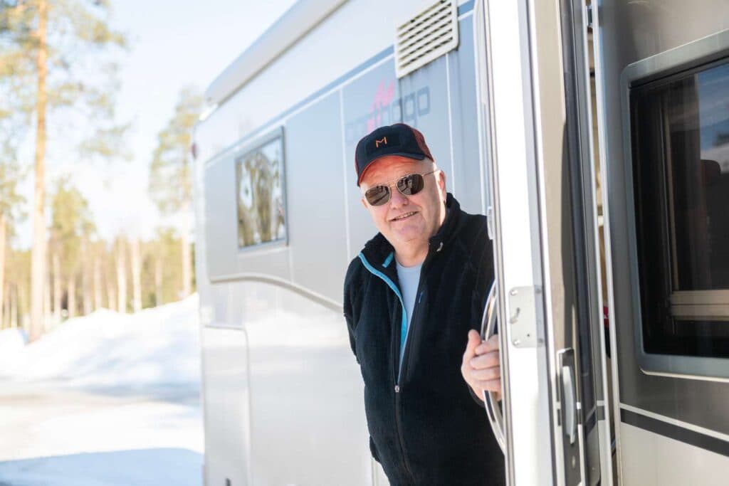 Vintercamping på First Camp Ansia - Lycksele