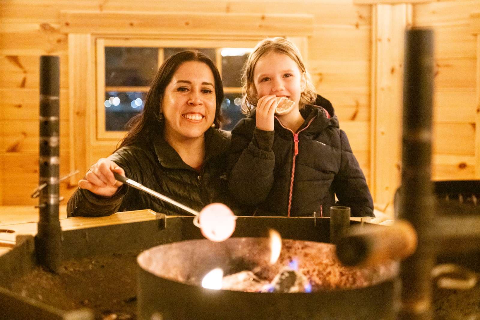 Grillkåta på campingplatsen Ansia - Lycksele