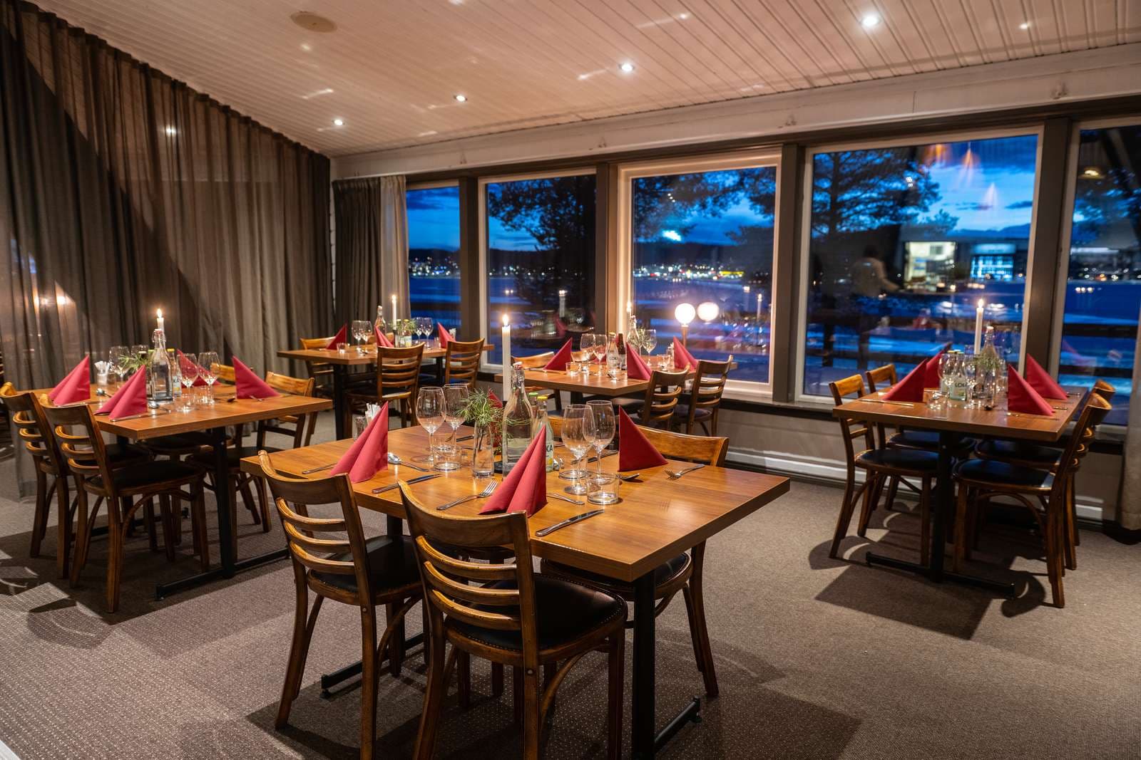 Restaurang på campingen Ansia - Lycksele