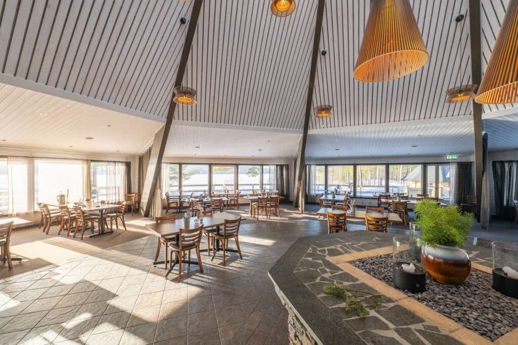 Restaurang på campingen Ansia - Lycksele