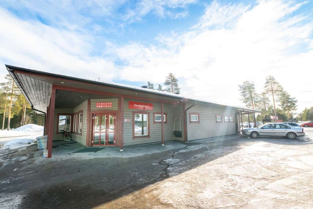 Vintercamping på First Camp Ansia - Lycksele