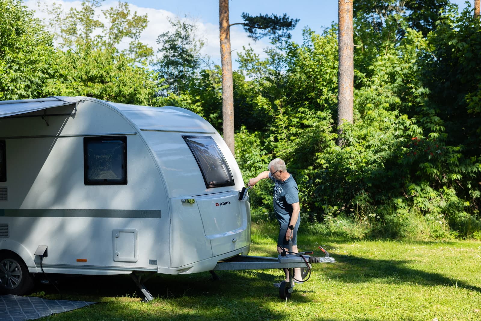 Husvagn på First Camp Glyttinge - Linköping