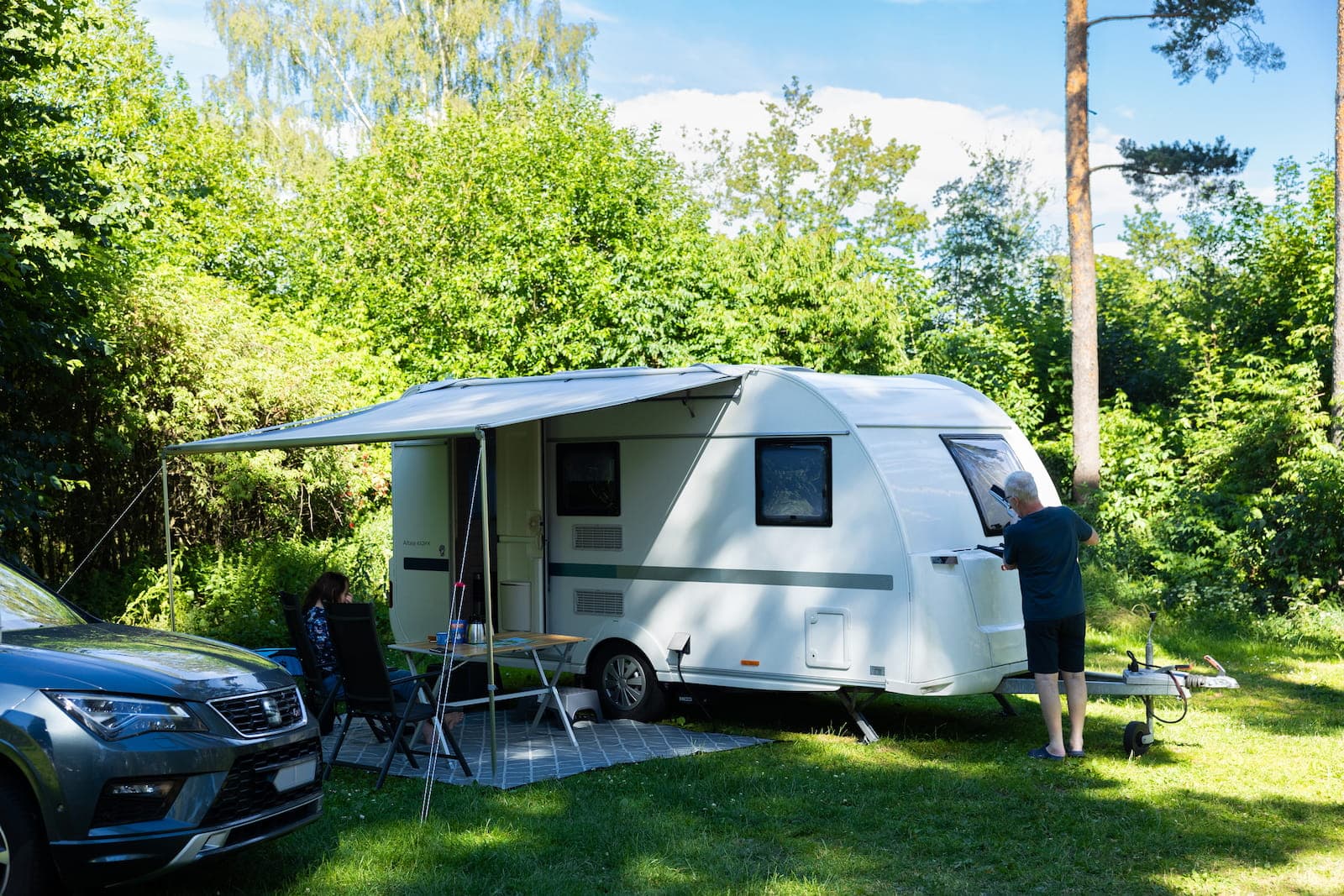 Husvagn på First Camp Glyttinge - Linköping