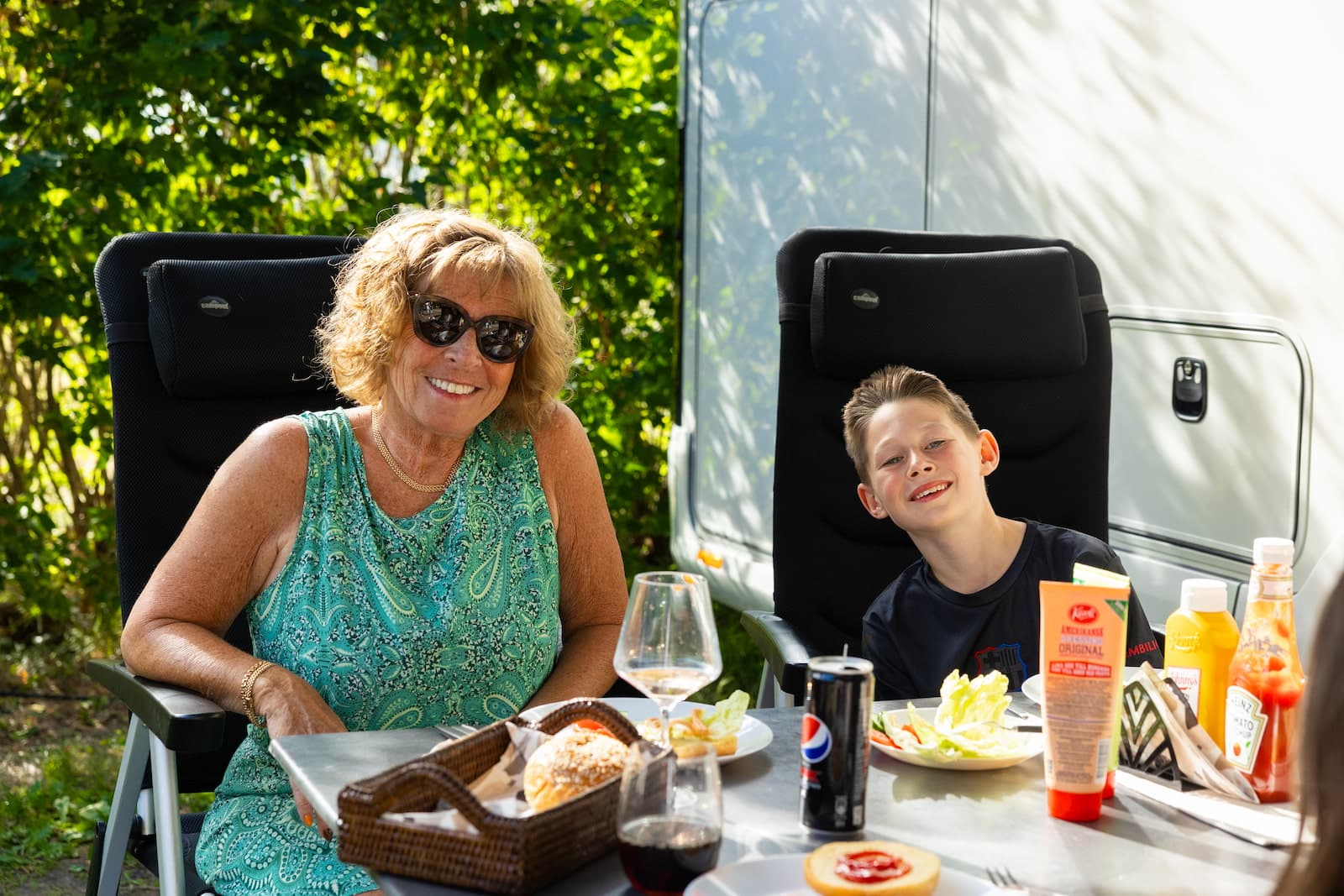 Campingfamilj på First Camp Glyttinge - Linköping