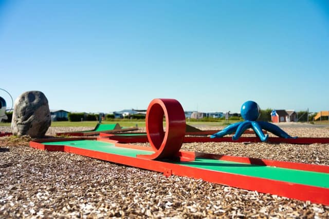 Minigolf på Lakolk Strand – Rømø camping